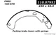 Centric Drum Brake Shoe for 04-07 Chevrolet Malibu 111.07952