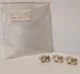 Lot of 3: Burgess VCSP9 snap-action microswitches w/ red actuator, 1/3HP, 03035