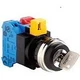 IDEC Corporation HW1K-2AF10 Switch Key Lock N.O. SPST 29.4� Flat Key 10A 440V...