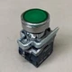 SCHNEIDER ELECTRIC Illuminated Push Metal Universal LED Button 22MM Green XB4BW3