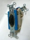 HUBBELL, HBL 1201L, Tamperproof wall Switch, 15A. single pole, -NEW-