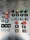Huge Lot of FE FUJI AR22PR-1 Reset Button Switch, Stop, Go, Pause, E-Stop