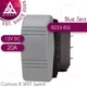 Blue Sea Systems 8233 Contura III SPDT Switch│(ON)-OFF-ON│20A│For Marine Boats