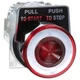 1PC SCHNEIDER ELECTRIC 9001KR9RH13 Pushbutton, Non-Illuminated, Red Maintai