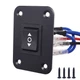 TWTADE Momentary Polarity Reverse Switch 12V DC 10A 6 Pin 3 Position Ordinary 
