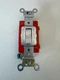 Leviton 1221-2W Single Pole SP Toggle Switch SW Grounding 20A 120/277 VAC White