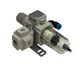 SMC AW20K-N02E3-ZA-B / ISE35-N-65 AW MASS PRO FILTER / REGULATOR PRESSURE USNP