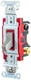 Hubbell 1223GY, 120/277 VAC, 20 A, Gray Toggle, 3-Way, Toggle Switch, 1 pc