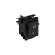 Miller 274191 Switch Rocker Dpst 20A 277Vac On-Off Blk Panel Mtg