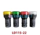 10PCS NEW DELIXI LD11s-22 LD11s22 LED INDICATOR LIGHTS 24VAC/DC 220VAC 380VAC