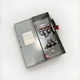 🔴GE TH3363 Model 12 100A 600V Heavy Duty 3P Fusible Safety Switch‼️
