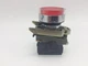  Telemecanique ZB4BW34 Red Pushbutton Light Module W/ZBV-6 Light Block 