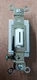 HUBBELL HBL1201LW One Pole Toggle, Industrial Grade, 15A 120/277V Locking, White