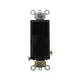 Leviton 5623-2E Decora Plus Rocker 3-Way AC Quiet Switch Spec G, Black (10 Pack)