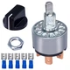 Rotary Switch 4 Position 3 Speed Fan Switch 12A 250V/16A 125V Metal Fan He