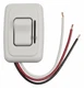 JR Products 05-12325 LED Side Slide Dimmer Switch-White