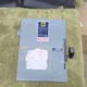 Square D Safety Switch 60A 240V Heavy Duty Metal Service Disconnect