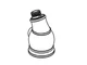 Kohler 1307777-SN Traditional Faucet Spray Assembly - Vibrant Polished Nickel