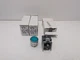 Lot of 3X Schneider XB4 BW33B5, Illuminated Push Button Harmony