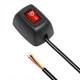 OELFFOW 1Pack Red LED Inline Cord Switch KCD1 6A-250V 16A-125V Toggle Switch ...