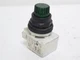 227829 Old-Stock; Schneider 9001KM1 Push/Pull Operator;110-120VAC; Green