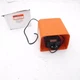 Linemaster Full Guard 522-B14 632-S Foot Switch Steel Orange