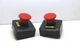 2 New" Upper Halves Only" with Mushroom Operators for Telemecanique XALD01 Box