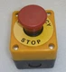 OMRON A22E-M-02B,Emergency Stop Push Button Assembly, Enclosure, A22-01 NC 