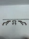 GE THFP / QMR TWIN PANEL BOARD SWITCH MOUNTING HARDWARE KIT / STRAP, 100 Amp