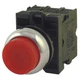Eaton M22m-Dlh-R-K11-R Illuminated Push Button, 22Mm, Red