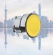 1PC NEW Schneider yellow flat-headed button head ZB4BA5 ZB4 BA5 #LL