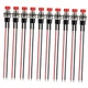 Gebildet 10pcs 7mm 3V-6V-12V-24V-230V/1A PrewiMini Momentary Push red