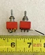 LOT 2 C&K 7301, 3PDT toggle for low level signals SWITCH