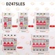 1PCS NEW Delixi DZ47sLES Air-Switch Circuit Breaker C-Type 1P+N 2P 3P 3P+N 4p