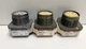 LOT OF 3 NEW OLD STOCK! ALLEN-BRADLEY 3-POS SELECTOR SWITCHES 800T-J2 *NO KNOBS*