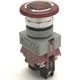 Idec AVLW49902D-R-24V Red LED Pushbutton, 24V AC/DC, 10A, 2NC Contact Block