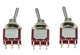 SALECOM 3X DPDT 6 Pin 2 Position ON ON Guitar Mini Toggle Switch Car/Boat Swi...