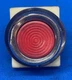 FUJI ELECTRIC RED PUSH BUTTON AH30-F W/CONTACT BLOCK AHX 290