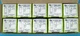 Leviton 5601-2GY Gray Decora Single Pole Rocker Light Switch 15A 10-Pack, Grey