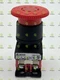 New Fuji Electric AR22V2R-02R Switch Emergency Stop N.C. DPST Mushroom Button #P