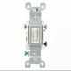 Heavy Duty 15 Amp 3-Way Toggle Switch, White by Leviton