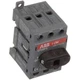 1PC ABB OT25F3 Non-Fusible Disconnect Switch, 3 Pole, 30A, Din Rail/Panel M