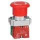Dayton 30G255 Emergency Stop Push Button, 22 Mm, 1No/1Nc, Red
