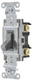 Hubbell CS120GY, Toggle Switch, Switch, Com, Sp, 20A 120/277V, Gy, 1 PC