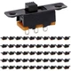 DIYhz Slide Switch Panel Mount 3 Solder Lug Pin ON/Off 2 Position 50Pcs 