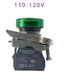 1PC NEW Schneider Indicator light XB4BVG3 ZBV-G1 green 110-120VAC #YY