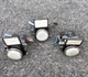 Lot Of 3 - Schneider Electric ZBVM1 ZBV-M1 LED lamp Push Button Switch  Used
