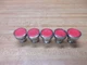 Telemecanique ZB4BA4 Schneider Red Flush Button (Pack of 5)