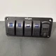 Nilight 4 Gang Rocker Switch Panel with 4.8 Amp Dual USB Charger Voltmeter