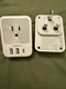 Tessan Type G Travel Adapter with USB Ports, Indicator Light,TS-1611-UK-C (2pk) 
